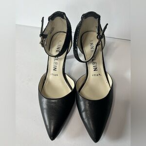 Vintage Anne Klein Pointed Black Heels